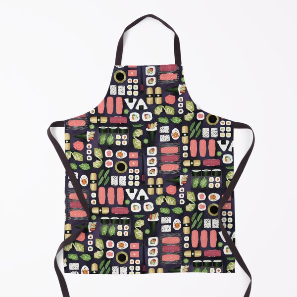Item preview, Endless Lush Sushi on black-purple designed and sold by misentangled.