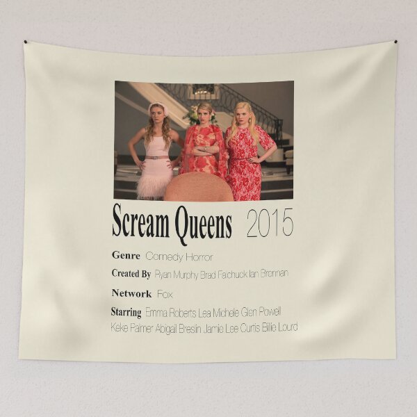 Item preview, Scream Queens Poster designed and sold by tlee322.