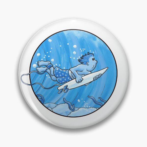 Item preview, Duck Diver! Circle designed and sold by ArtworkByLaurie.