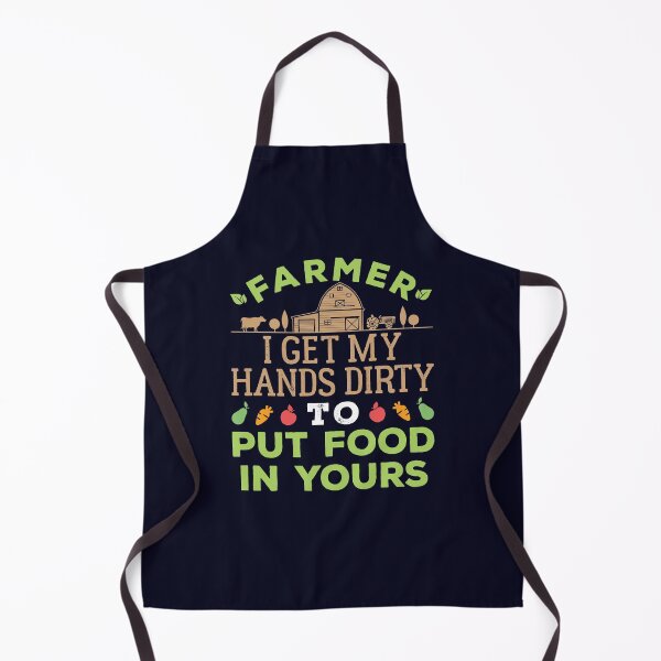 Item preview, Farmer I Get My Hands Dirty to Put Food in Yours designed and sold by jaygo.
