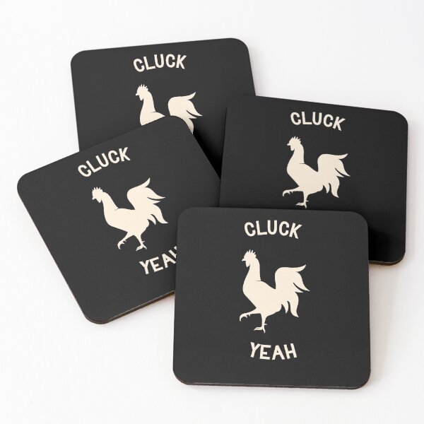 Item preview, Cluck Yeah! Funny Saying designed and sold by Fiona-Lynn Designs.