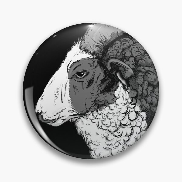 Item preview, Georgie the Jacob (Silvertone) designed and sold by Hazeldenefarm.
