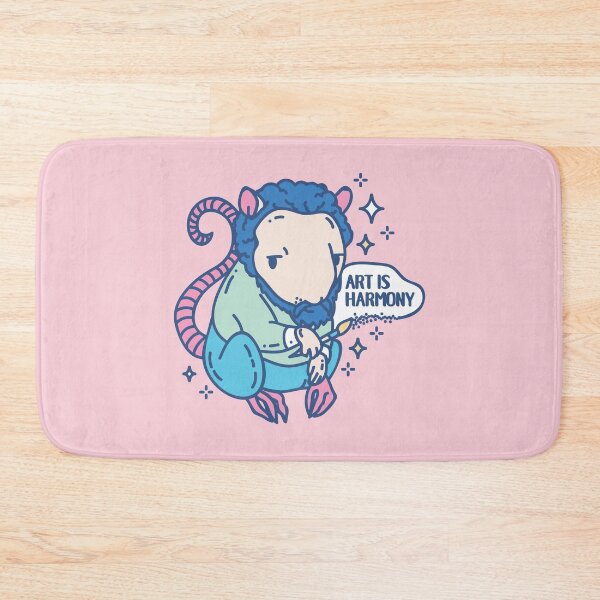 Item preview, Funny Animal Artist pun Georges Sir Rat with quote  designed and sold by SPIRIMAL.