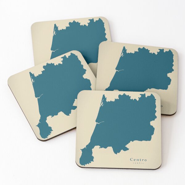 Item preview, Modern Map - Centro region map Portugal PT designed and sold by Ingo Menhard.