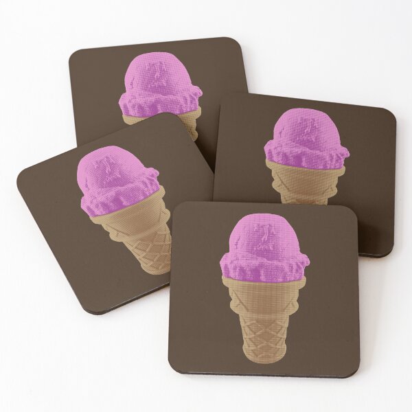 Item preview, Pop Art Strawberry Ice Cream Cone designed and sold by ElectricPopSpot.