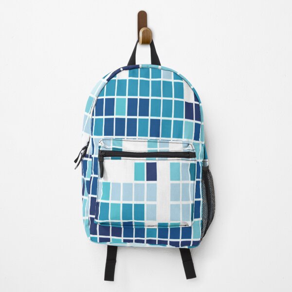 Item preview, Blue Modern Mosaic Tile designed and sold by loiret1958.