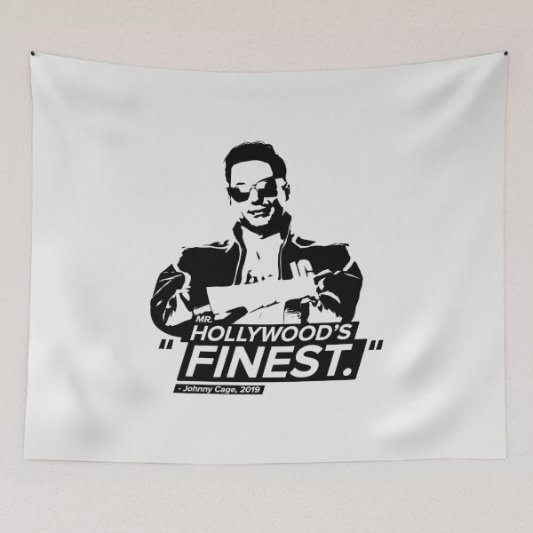 Item preview, Mr. Hollywoods Finest! - Johnny Cage Quotes designed and sold by Chris Pierre Art.