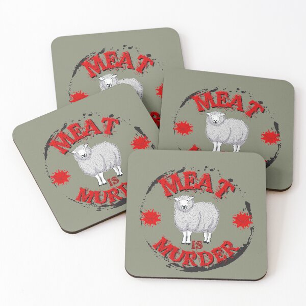 Item preview,  Meat is murder designed and sold by Growwithme.