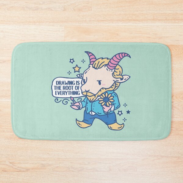 Item preview, Funny Animal pun Vincent van goat with quote  designed and sold by SPIRIMAL.