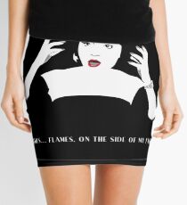 Flames Mini Skirt