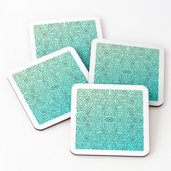 Item preview, Blue Graffiti Pattern Texture designed and sold by SameerKar.