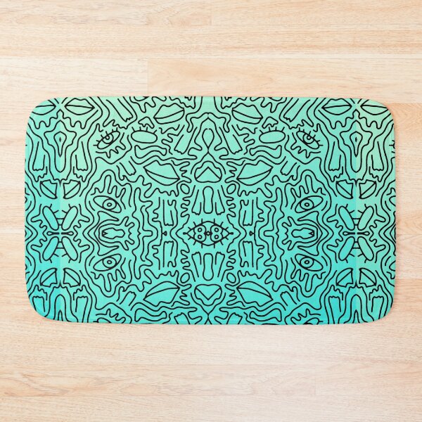 Item preview, Blue Graffiti Pattern Texture designed and sold by SameerKar.