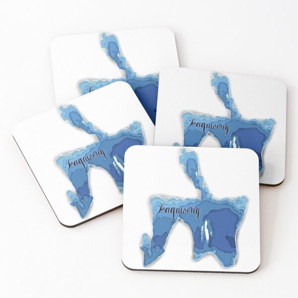 Item preview, Lake Kagawong Topography Map designed and sold by For Art Sake.