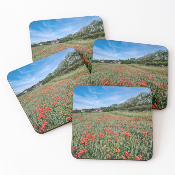 Item preview, Isle Of Wight Red Poppies designed and sold by manateevoyager.