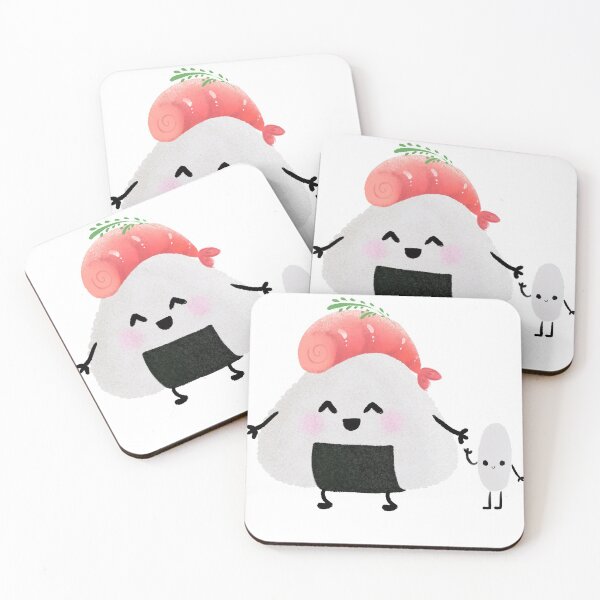 Item preview, Kawaii Onigiri | Cute Rice Balls designed and sold by JuviaCreates.