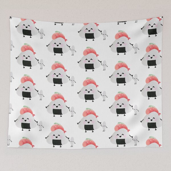 Item preview, Kawaii Onigiri | Cute Rice Balls designed and sold by JuviaCreates.