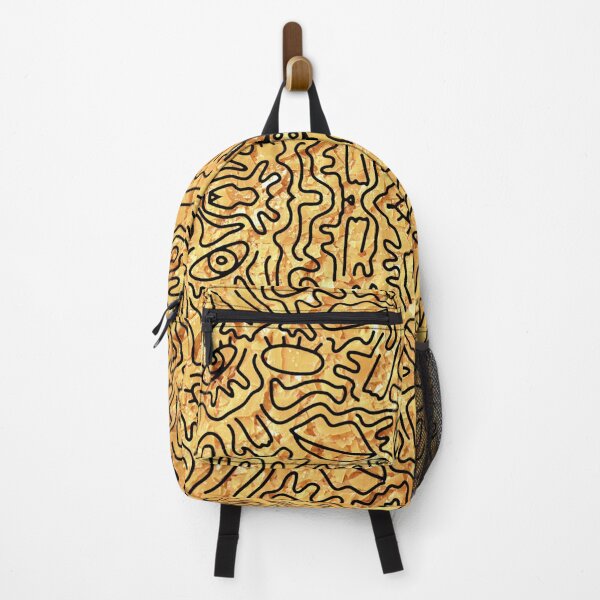 Item preview, Golden Yellow Graffiti Pattern Texture designed and sold by SameerKar.