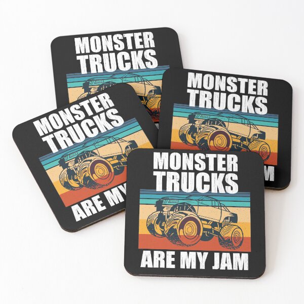 Artikelvorschau, Monster Trucks sind mein Jam Vintage Retro Sonnenuntergang entworfen und verkauft von justjonboy.