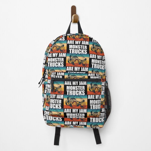 Item preview, Monster Trucks Are My Jam Vintage Retro Sunset designed and sold by justjonboy.