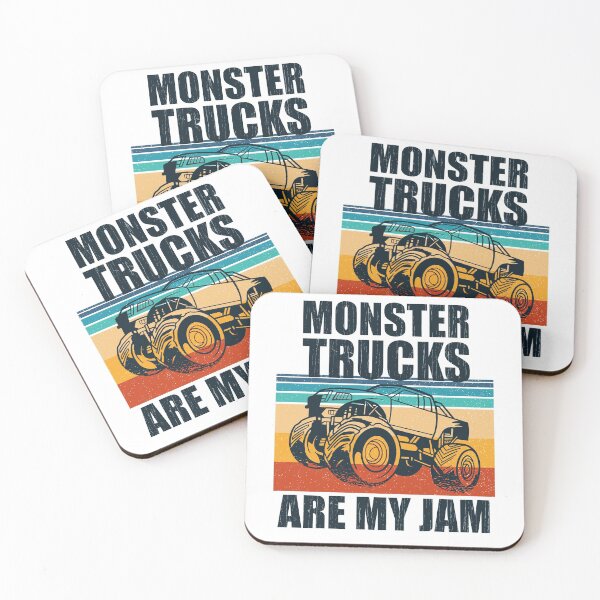 Artikelvorschau, Monster Trucks sind mein Jam Vintage Retro Sonnenuntergang entworfen und verkauft von justjonboy.