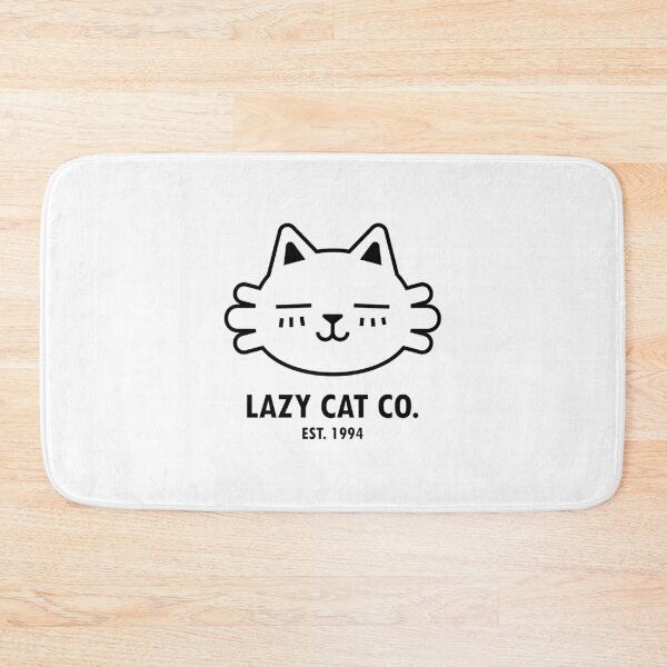 Item preview, Lazy cat co. logo designed and sold by FishByNight.