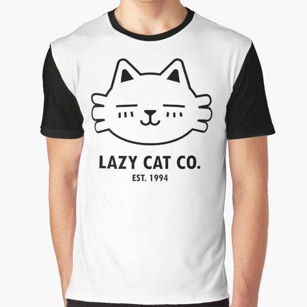 Item preview, Lazy cat co. logo designed and sold by FishByNight.