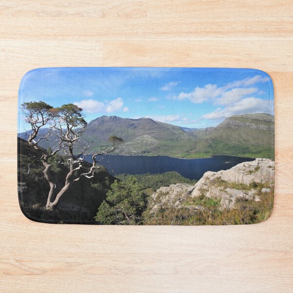 Item preview, Mighty Slioch, Loch Maree and the old Scots Pine designed and sold by beavo.