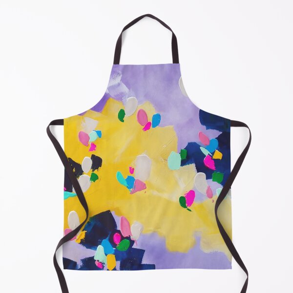 Item preview, Colorful Contemporary Painting , Yellow and Purple Abstract Painting designed and sold by Ana Moguš.
