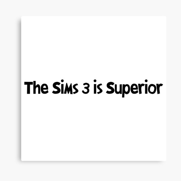 The Sims Canvas Prints for Sale Redbubble