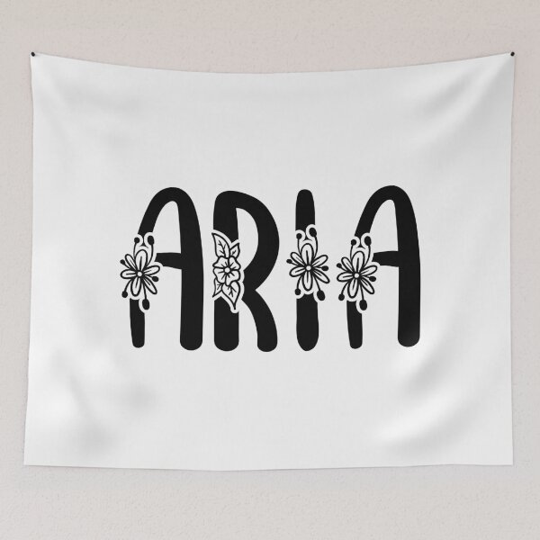 Item preview, Aria English Female Name   designed and sold by Mohammed Sohail Khan.
