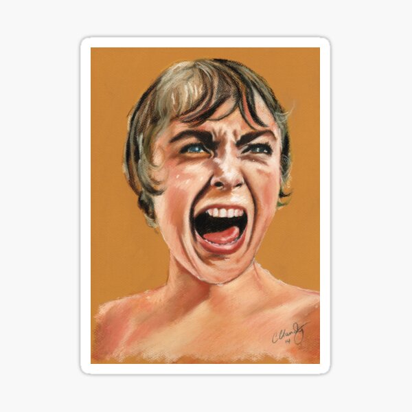 Psycho - Alfred Hitchcock Sticker