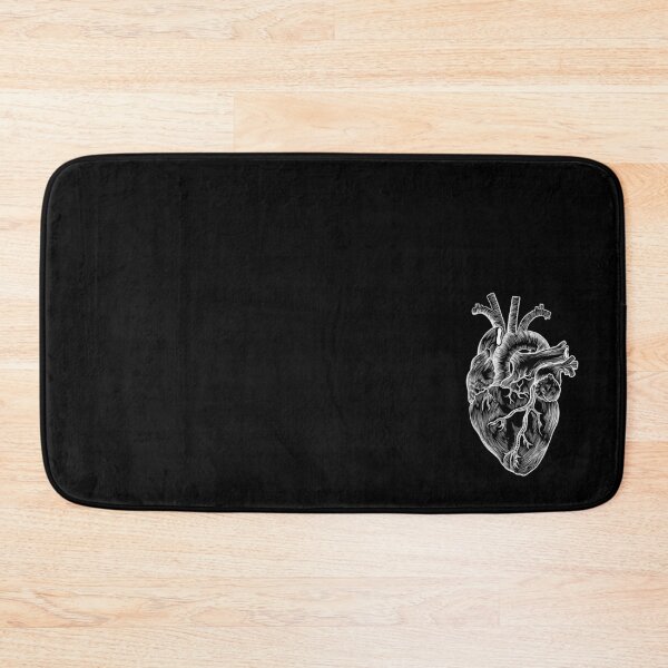 Item preview, Anatomical Heart - White Line Heart designed and sold by LaGode.