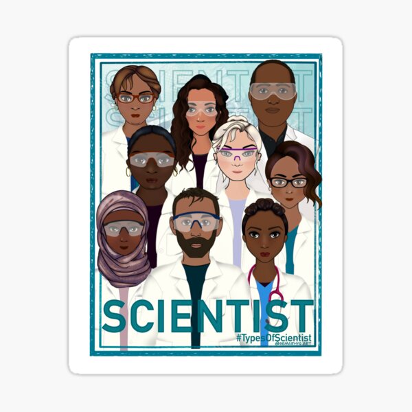 We are Scientists Sticker