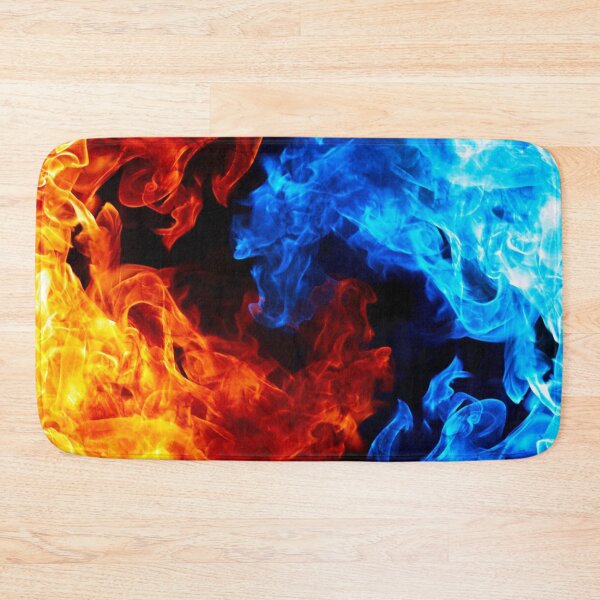 Item preview,  Red and blue fire pattern designed and sold by Doninni.