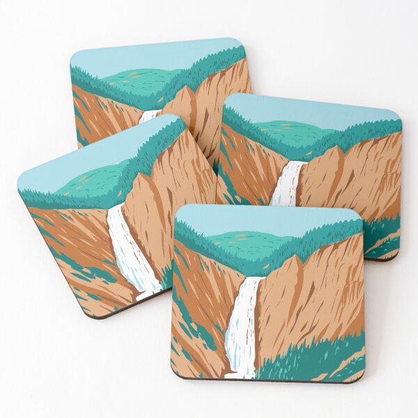 Item preview, Lower Yellowstone Falls Yellowstone National Park designed and sold by Ermland-LabeL.