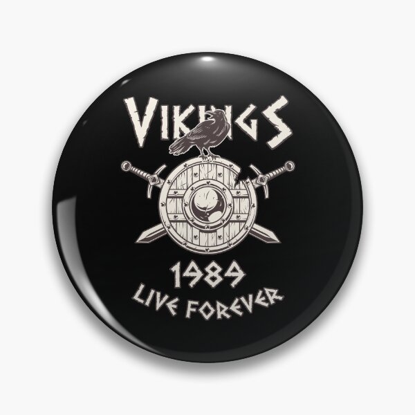 Item preview, Vikings Live Forever 1989 - Norse Birthday designed and sold by anziehend.