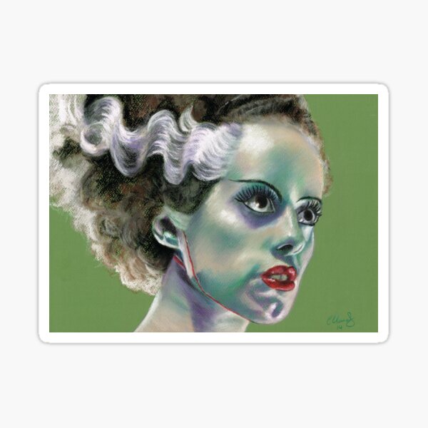 The Bride of Frankenstein Sticker