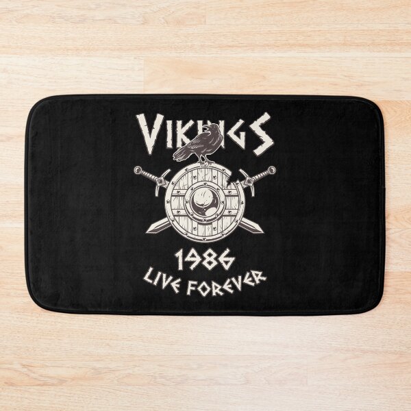 Item preview, Vikings Live Forever 1986 - Norse Birthday designed and sold by anziehend.