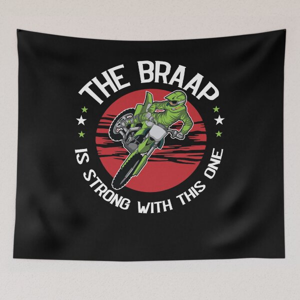 Item preview, The Braap is strong Dirt Bike and Motocross Dirt Biking  designed and sold by Rzelemenz.