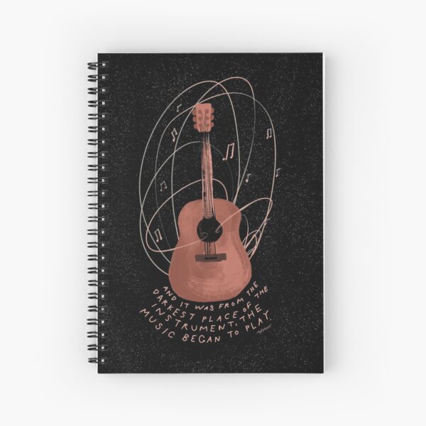 Item preview, Acoustic Guitar Singer-Songwriter Gift Music Quote - Morgan Harper Nichols designed and sold by morgansgoods.