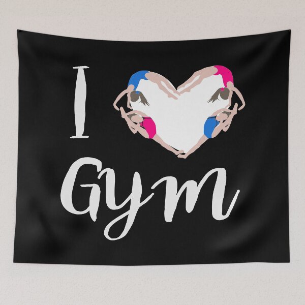 Item preview, I Love Gymnastics  designed and sold by Flexiblepeople.