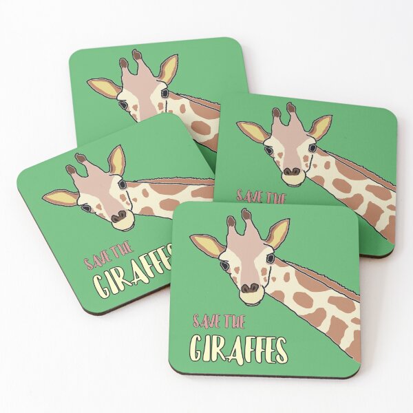 Item preview, Save The Giraffes designed and sold by RevolutionInPaint.