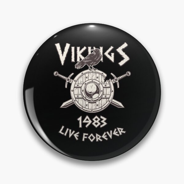 Item preview, Vikings Live Forever 1983 - Norse Birthday designed and sold by anziehend.