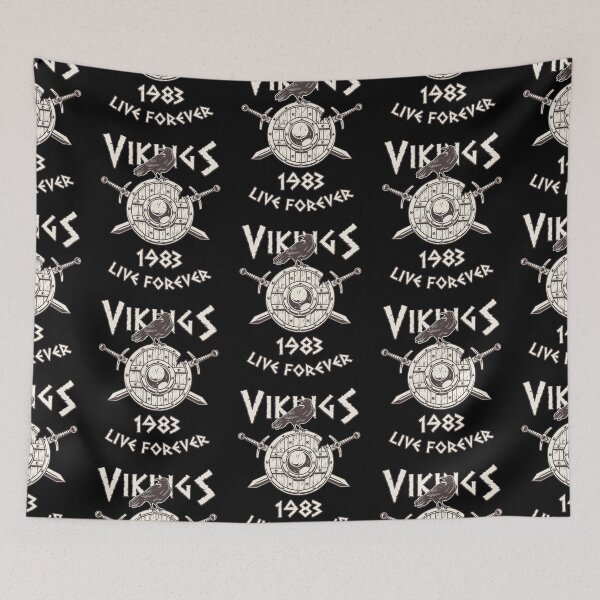 Item preview, Vikings Live Forever 1983 - Norse Birthday designed and sold by anziehend.