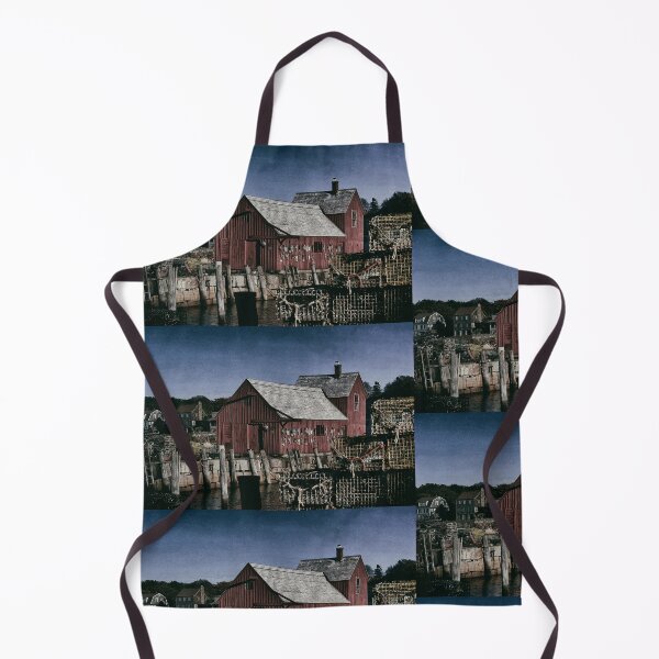 Item preview, Rockports Motif #1 With Gull on Chimney and Lobster TrapsRockports Motif #1 With Gull on Chimney and Lobster Traps designed and sold by Stephen Orsillo.