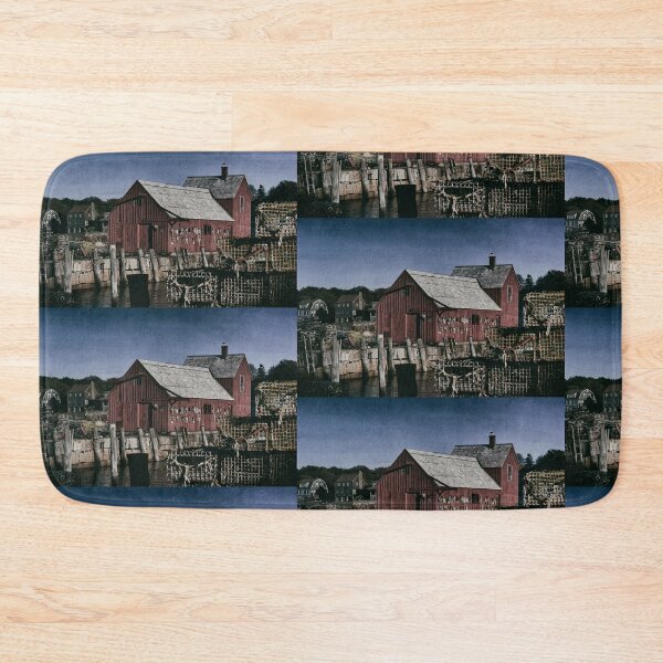 Item preview, Rockports Motif #1 With Gull on Chimney and Lobster TrapsRockports Motif #1 With Gull on Chimney and Lobster Traps designed and sold by Stephen Orsillo.