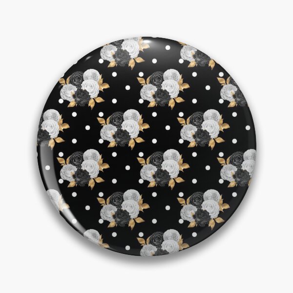 Item preview, Classy black and gold dot design pattern - stunning designed and sold by avalonmedia.