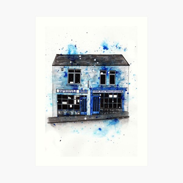 Launderette No.3 Art Print