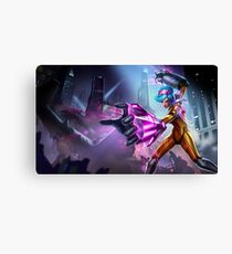 LoL - Neon Strike VI Splash Art Canvas Print