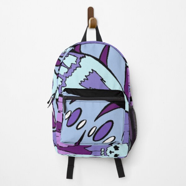 Item preview, blue goth moth skull designed and sold by HGothMoths.